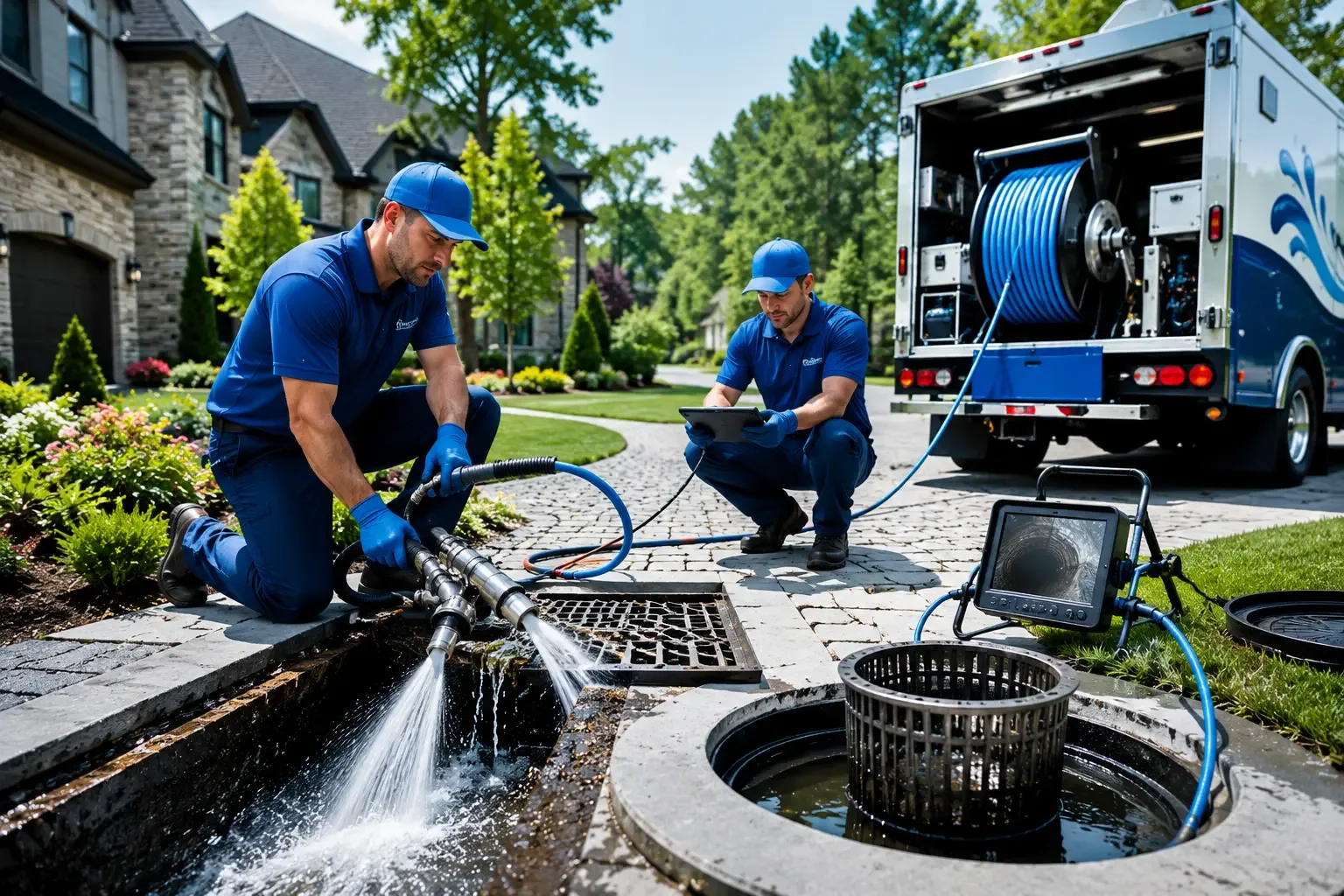 Local outdoor drain cleaning professionals in Page, WV